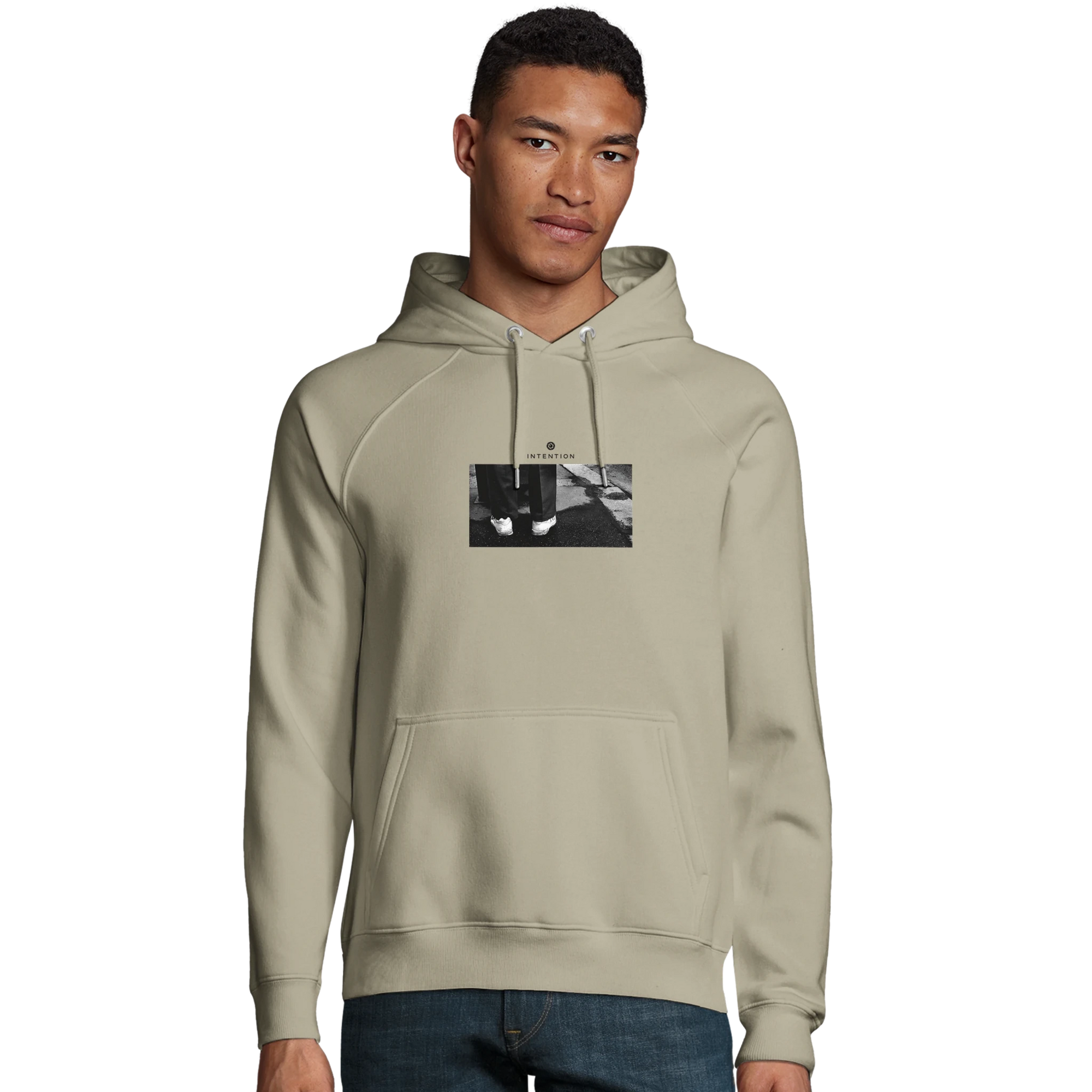 Patience - "This is Where He Stood" Hoodie Off White XS 51