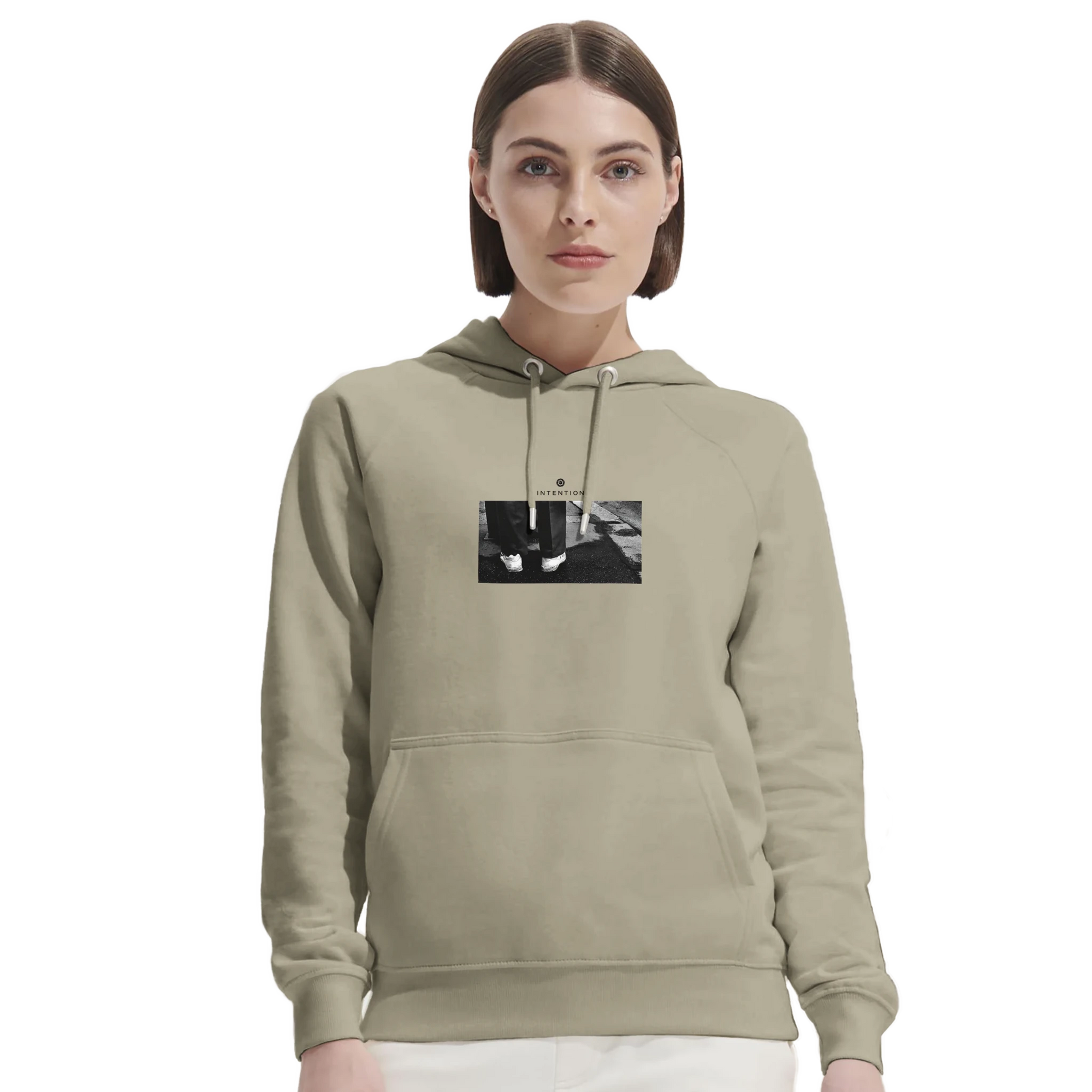 Patience - "This is Where He Stood" Hoodie Off White XS 53