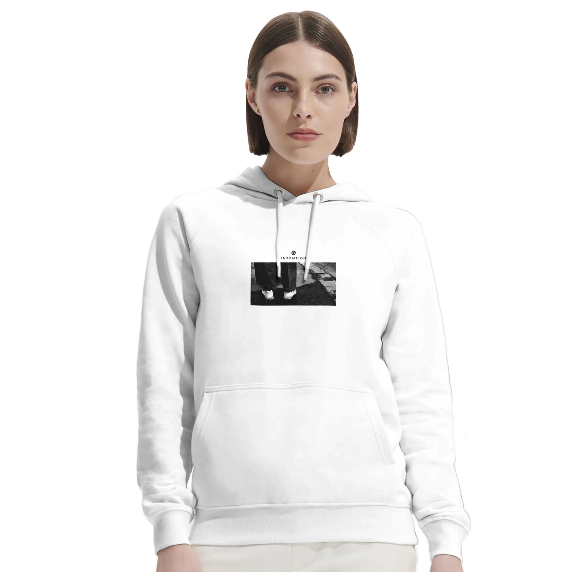 Patience - "This is Where He Stood" Hoodie Off White XS 38