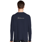 Patience - "This is Where He Stood" Long sleeve French Navy XS 1