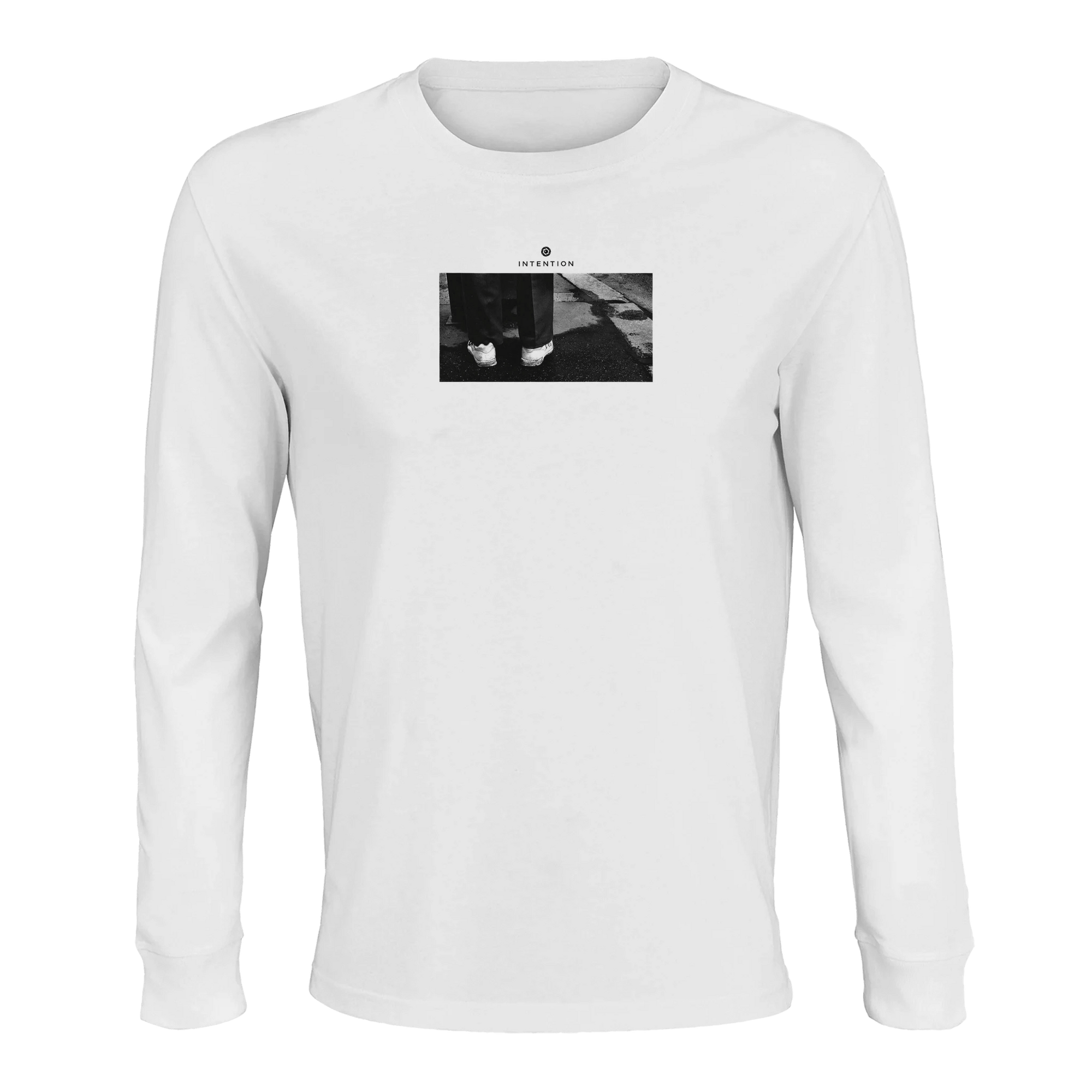 Patience - "This is Where He Stood" Long sleeve White XS 11
