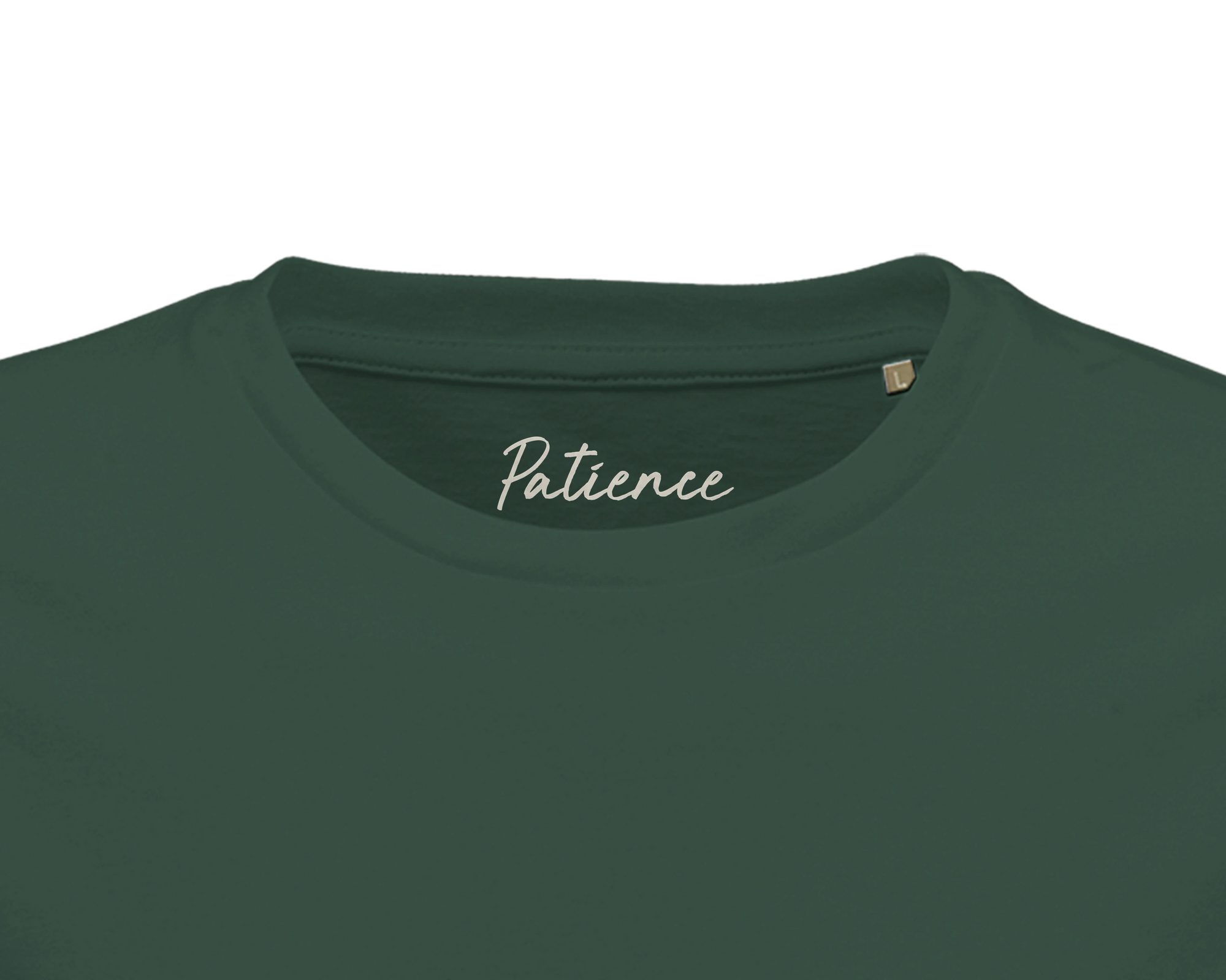 Patience - "This is Where He Stood" Bottle Green 2