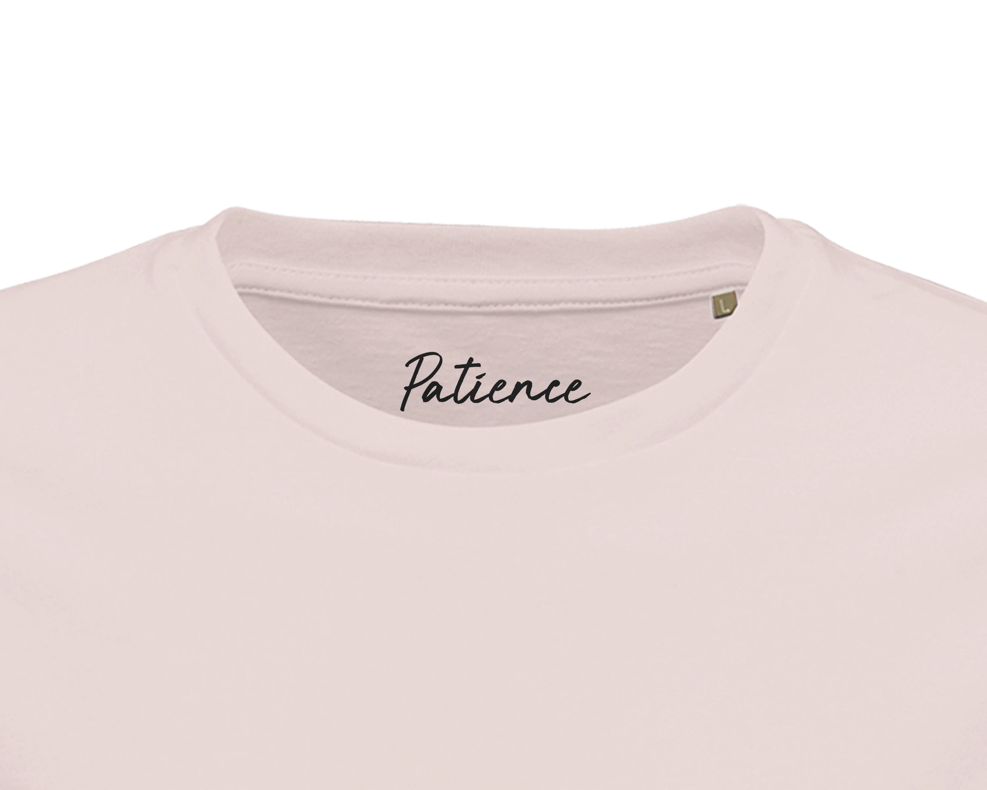 Patience - "This is Where He Stood" Pale Pink 2