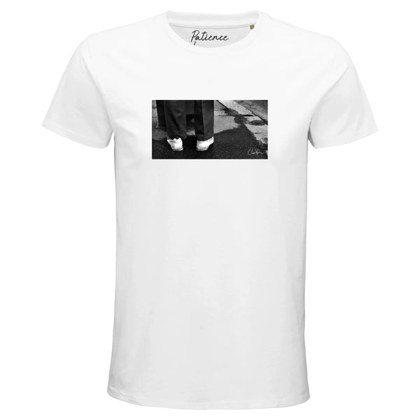 Patience - "This is Where He Stood" T-shirt White 1