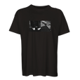 Patience - "This is Where He Stood" T-shirt Deep Black 1