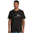 Patience - "This is Where He Stood" T-shirt Deep Black 4