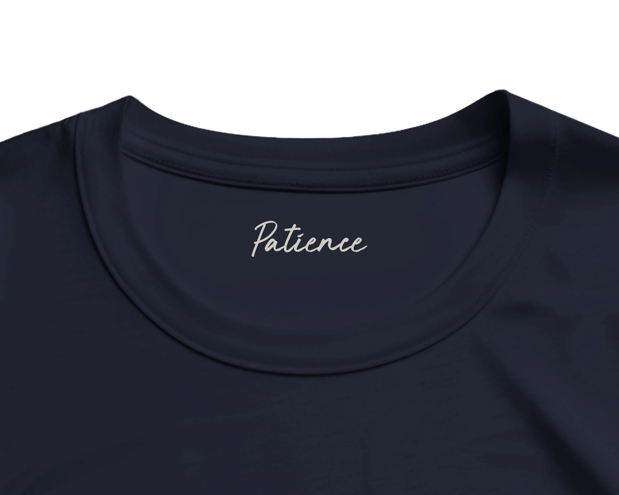 Patience - "This is Where He Stood" T-shirt French Navy 2