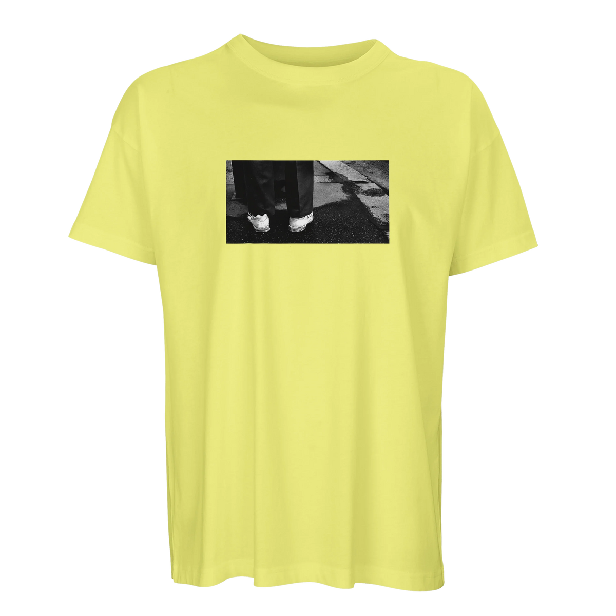 Patience - "This is Where He Stood" T-shirt Light Yellow 1