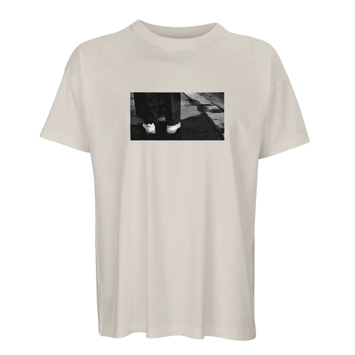 Patience - "This is Where He Stood" T-shirt Off White 1