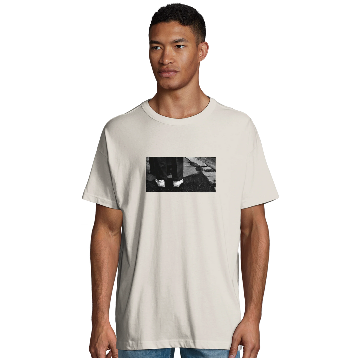 Patience - "This is Where He Stood" T-shirt Off White 4