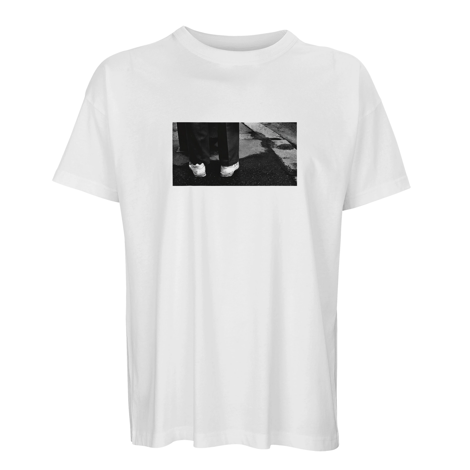 Patience - "This is Where He Stood" T-shirt White 1
