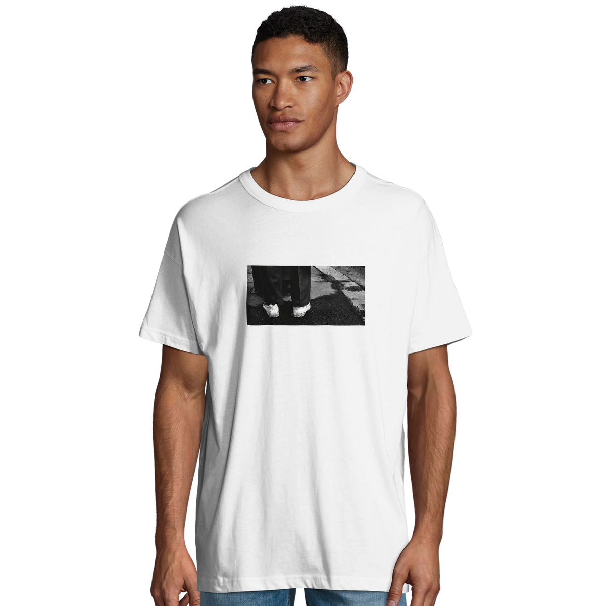 Patience - "This is Where He Stood" T-shirt White 4