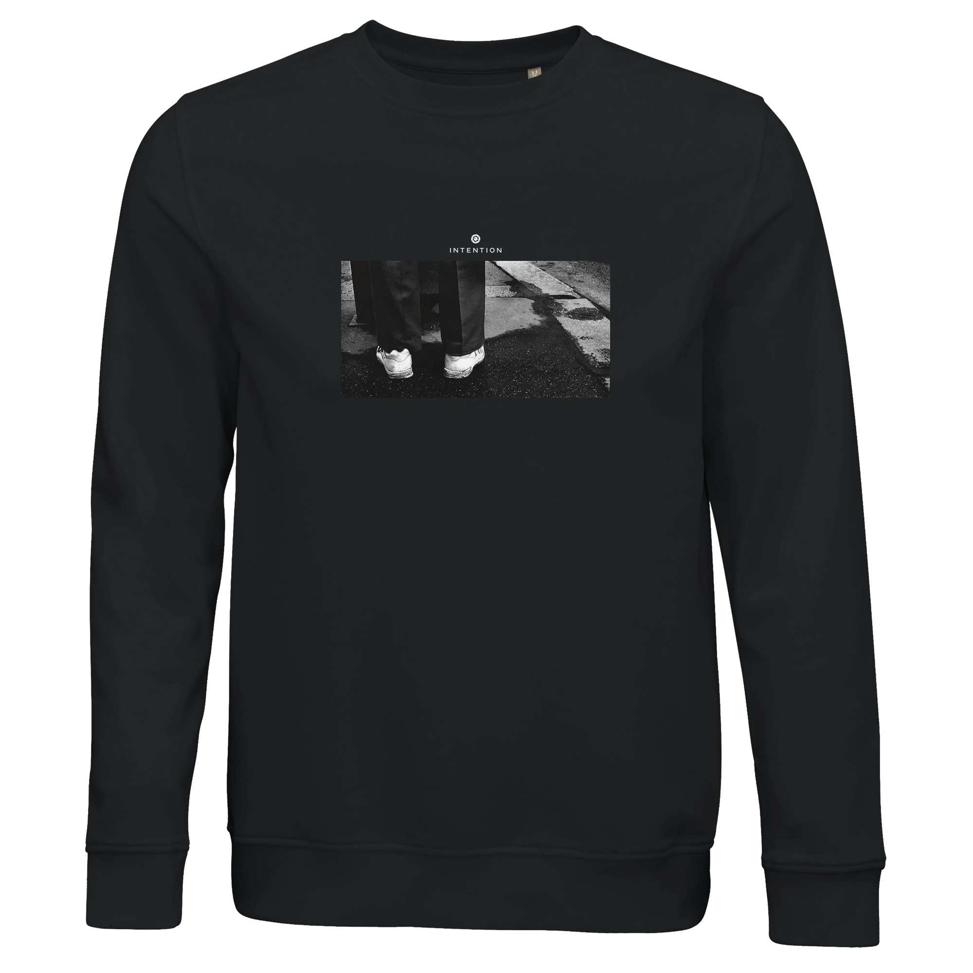 Patience - "This is Where He Stood" Sweatshirt Black 1