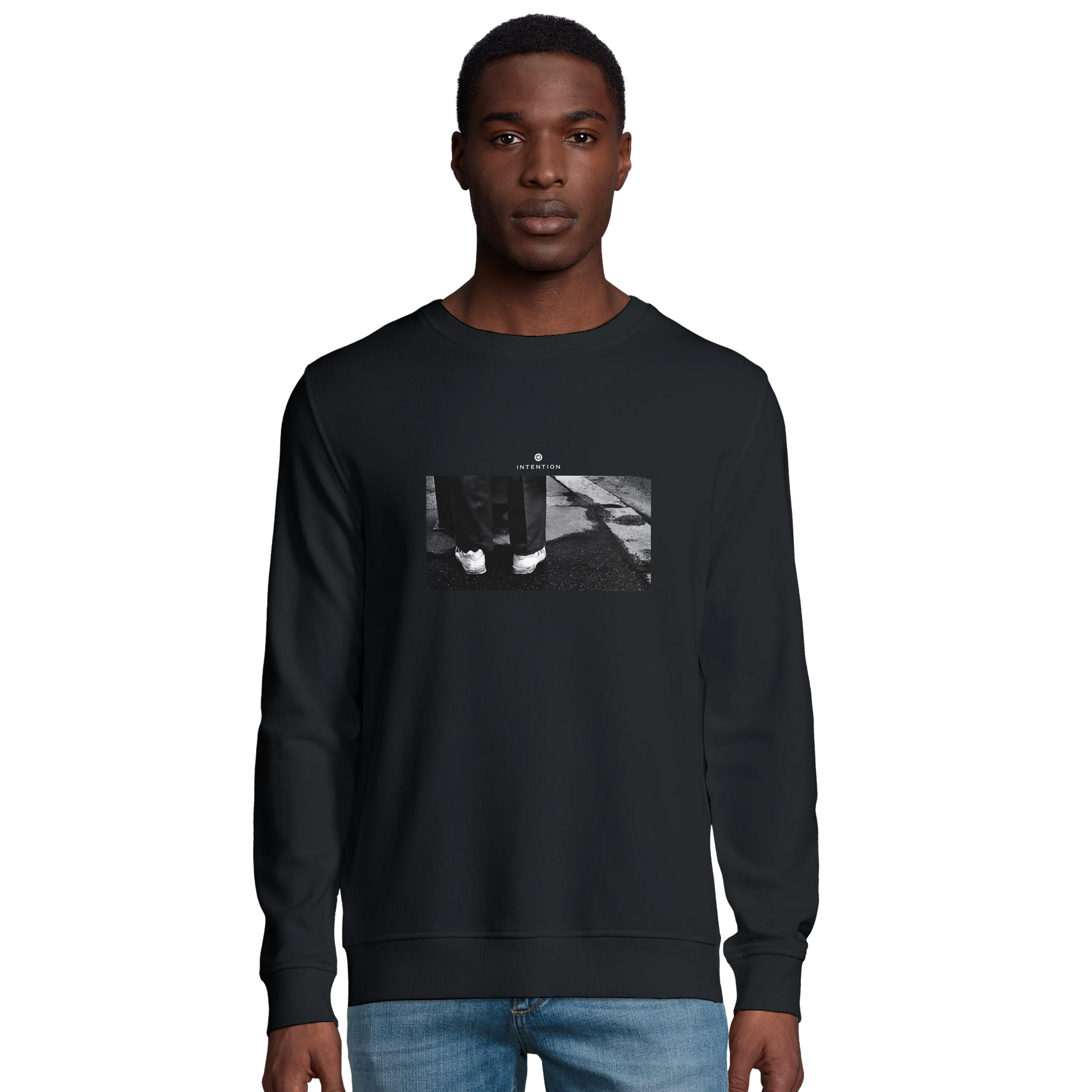 Patience - "This is Where He Stood" Sweatshirt Black 3