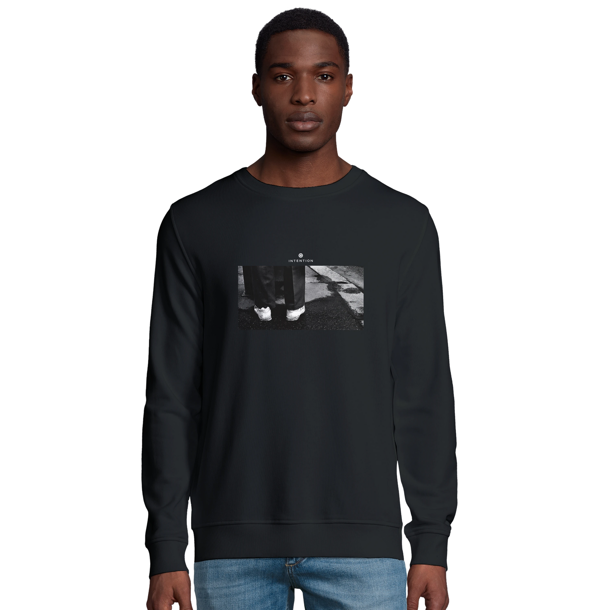 Patience - "This is Where He Stood" Sweatshirt Black 3
