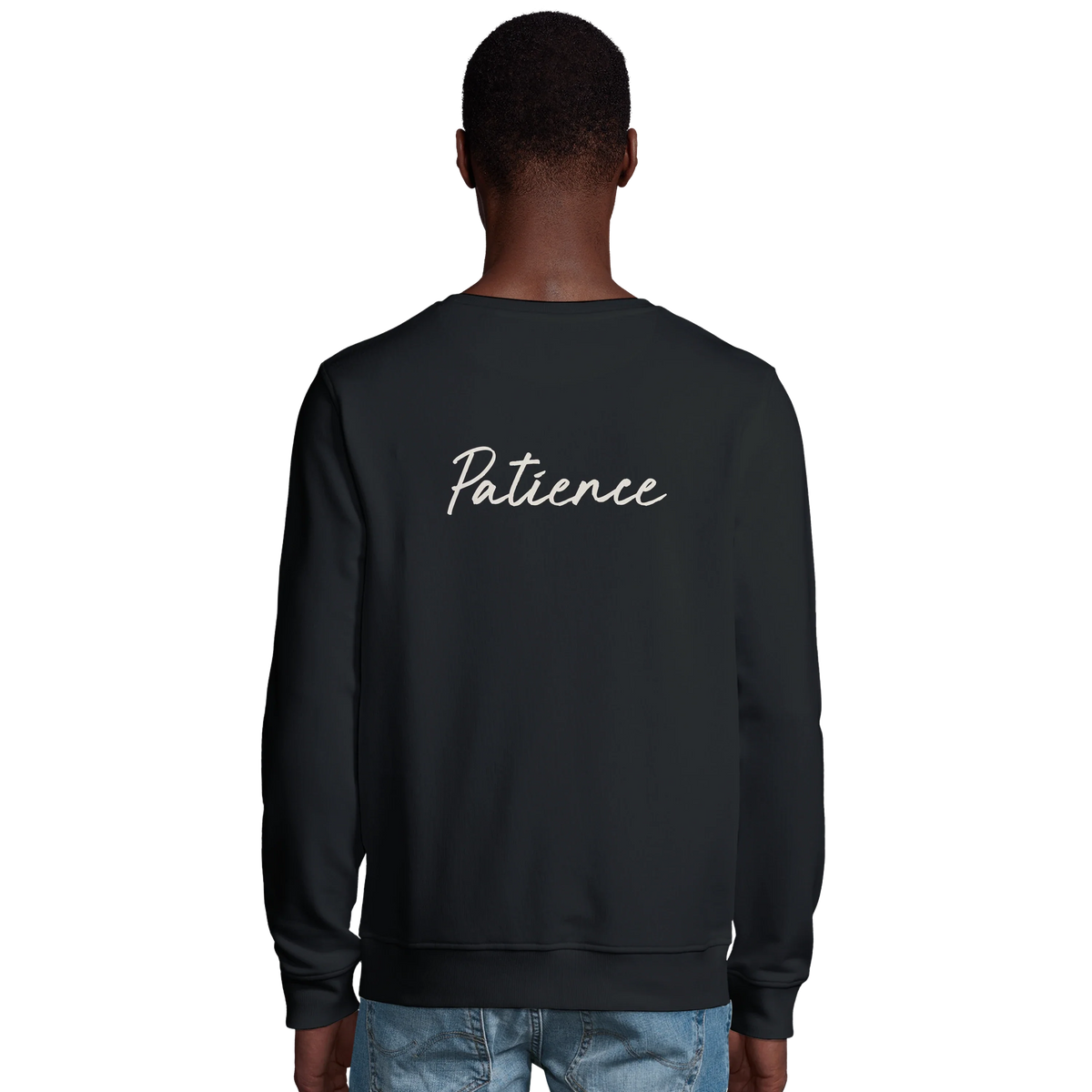 Patience - "This is Where He Stood" Sweatshirt Black 4