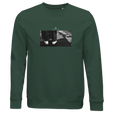 Patience - "This is Where He Stood" Sweatshirt Bottle Green 1