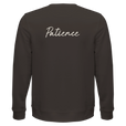 Patience - "This is Where He Stood" Sweatshirt deep charcoal grey 2