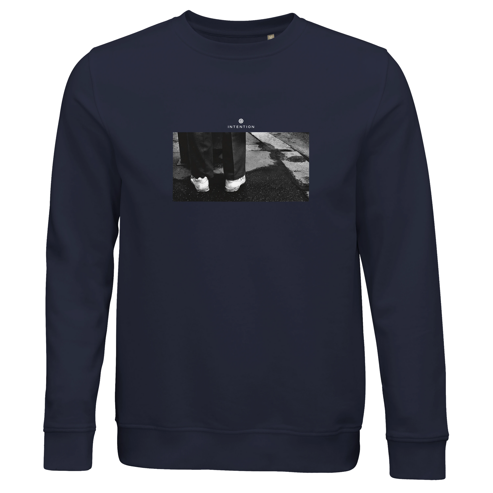 Patience - "This is Where He Stood" Sweatshirt French Navy 1