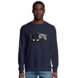 Patience - "This is Where He Stood" Sweatshirt French Navy 3