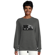 Patience - "This is Where He Stood" Sweatshirt Grey Melange 5