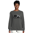 Patience - "This is Where He Stood" Sweatshirt Grey Melange 5