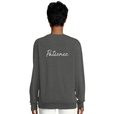 Patience - "This is Where He Stood" Sweatshirt Grey Melange 6