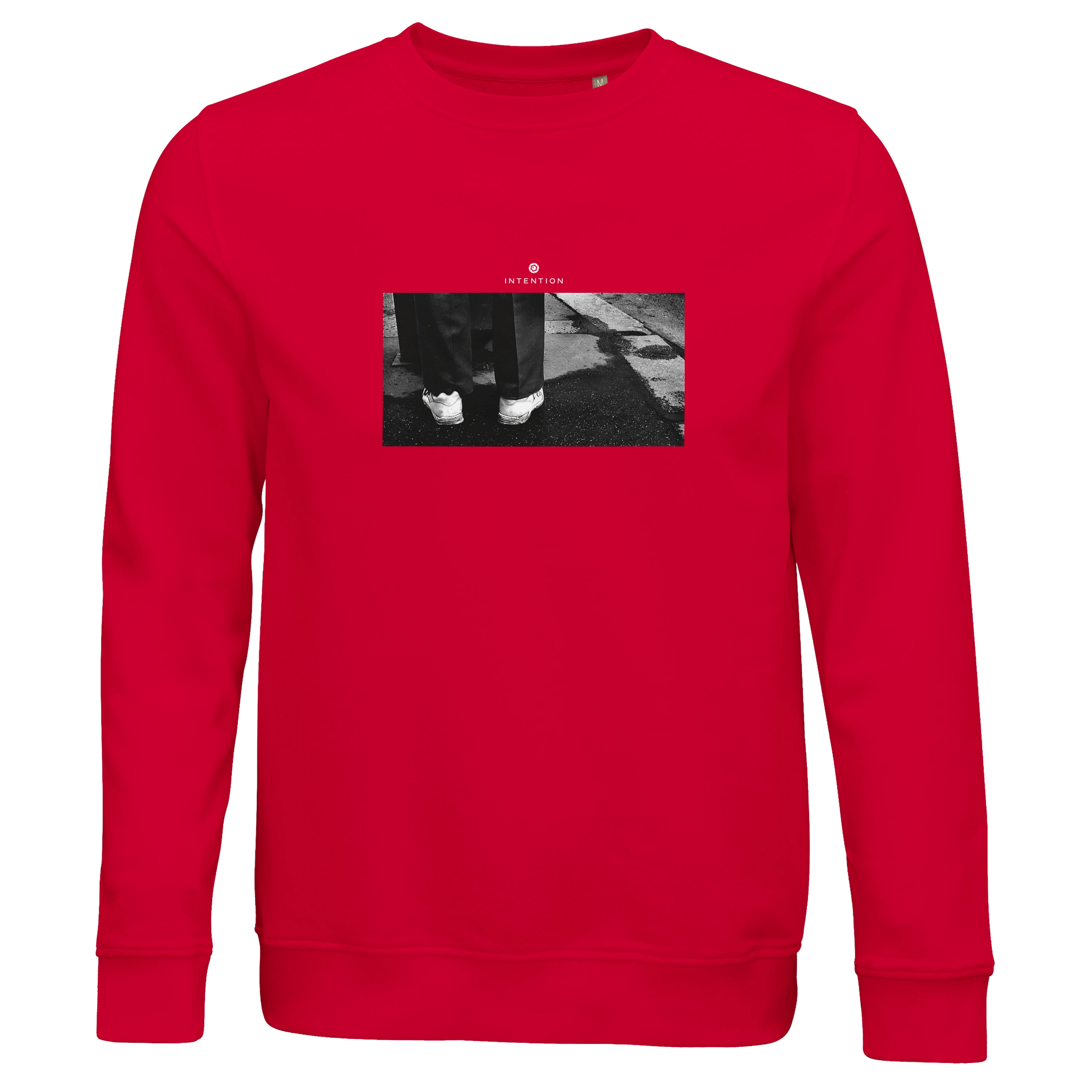 Patience - "This is Where He Stood" Sweatshirt Red 1
