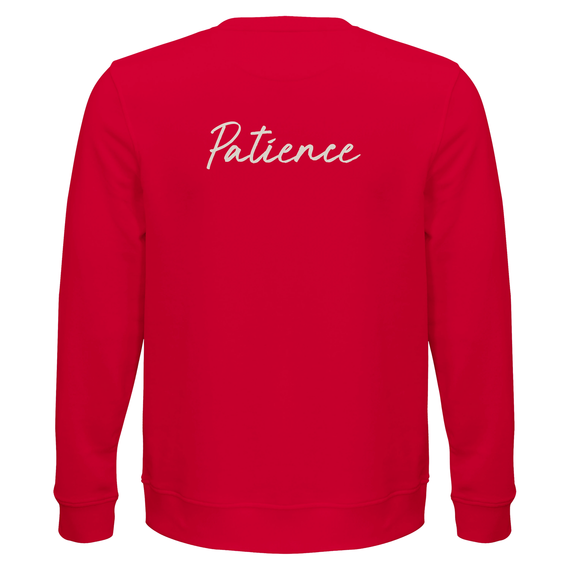 Patience - "This is Where He Stood" Sweatshirt Red 2