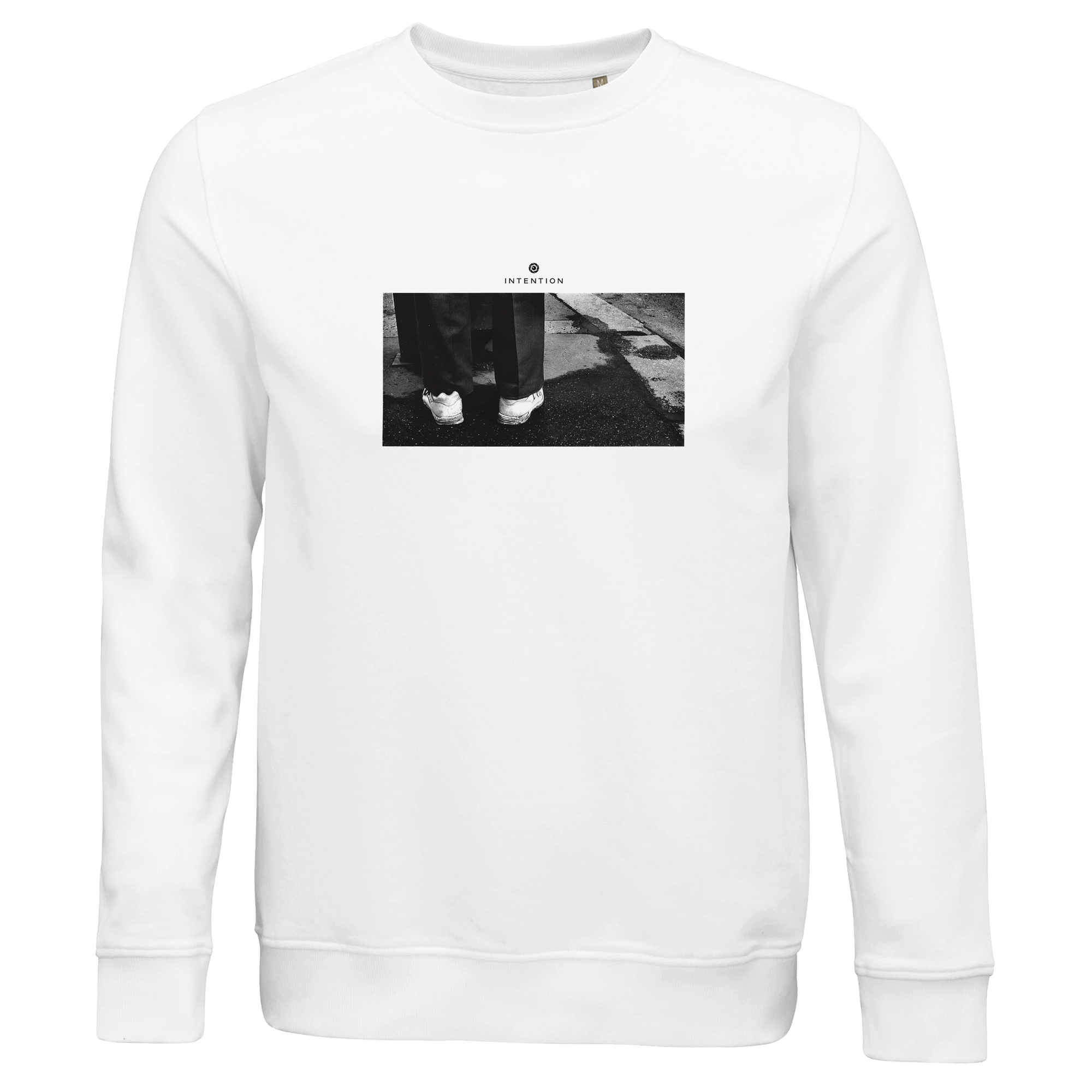 Patience - "This is Where He Stood" Sweatshirt White 1