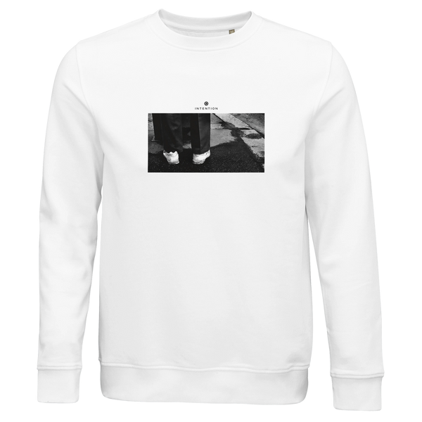 Patience - "This is Where He Stood" Sweatshirt White 1
