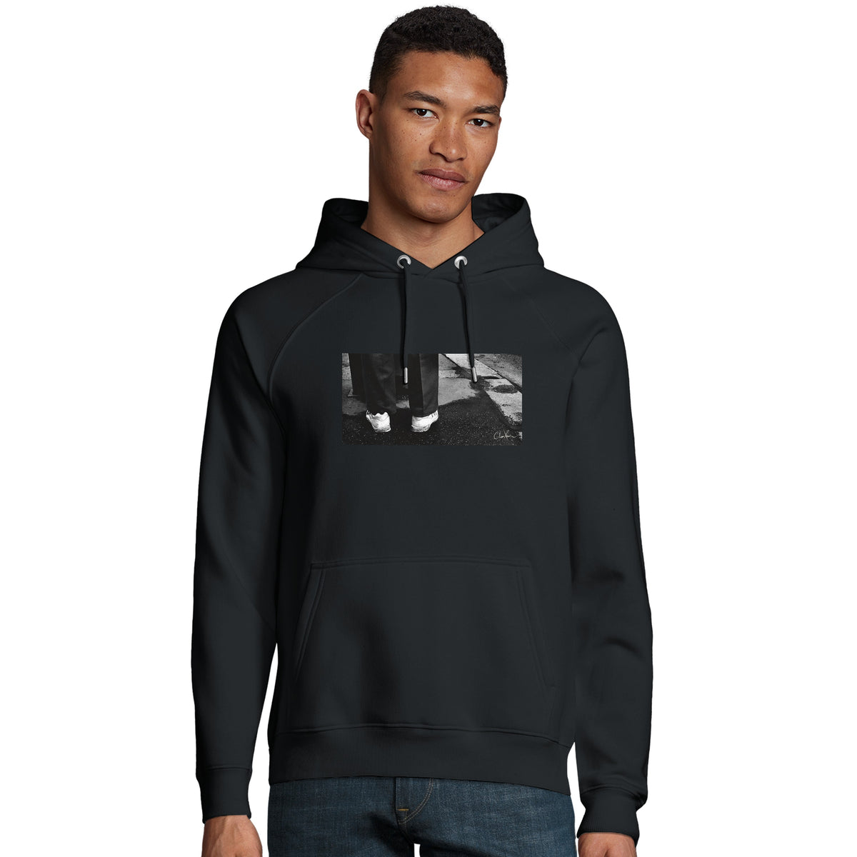 Patience - "This is Where He Stood" Hoodie Black 3