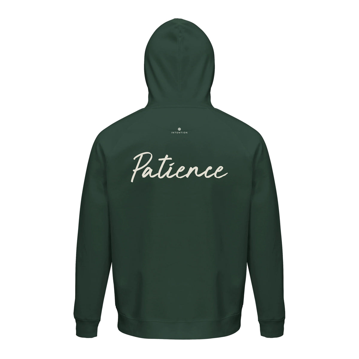 Patience - "This is Where He Stood" Hoodie Bottle Green 2