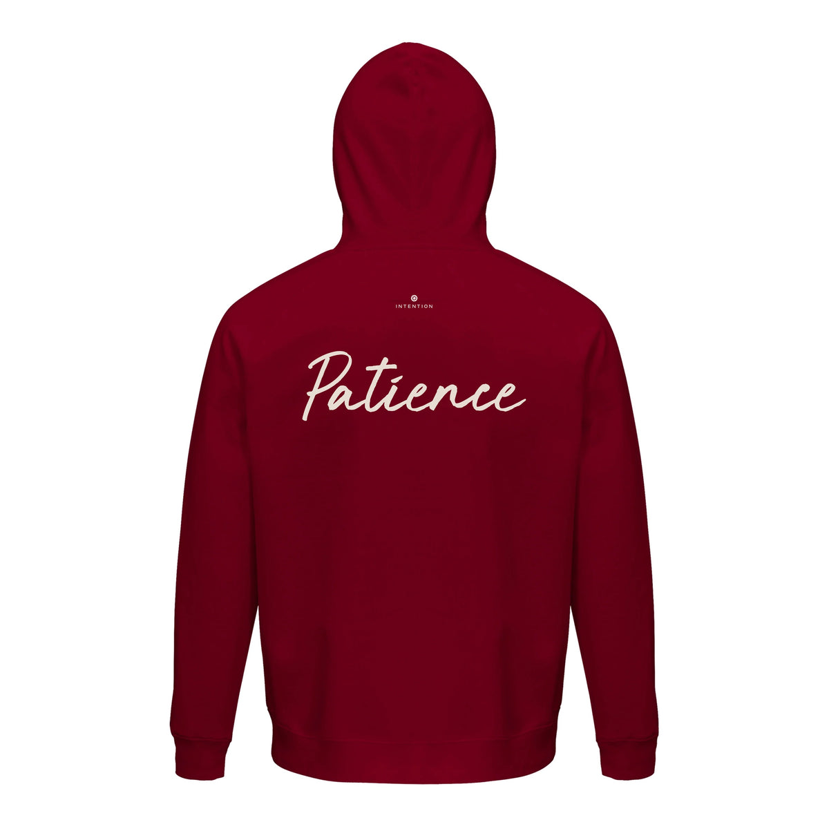 Patience - "This is Where He Stood" Hoodie Burgundy 2