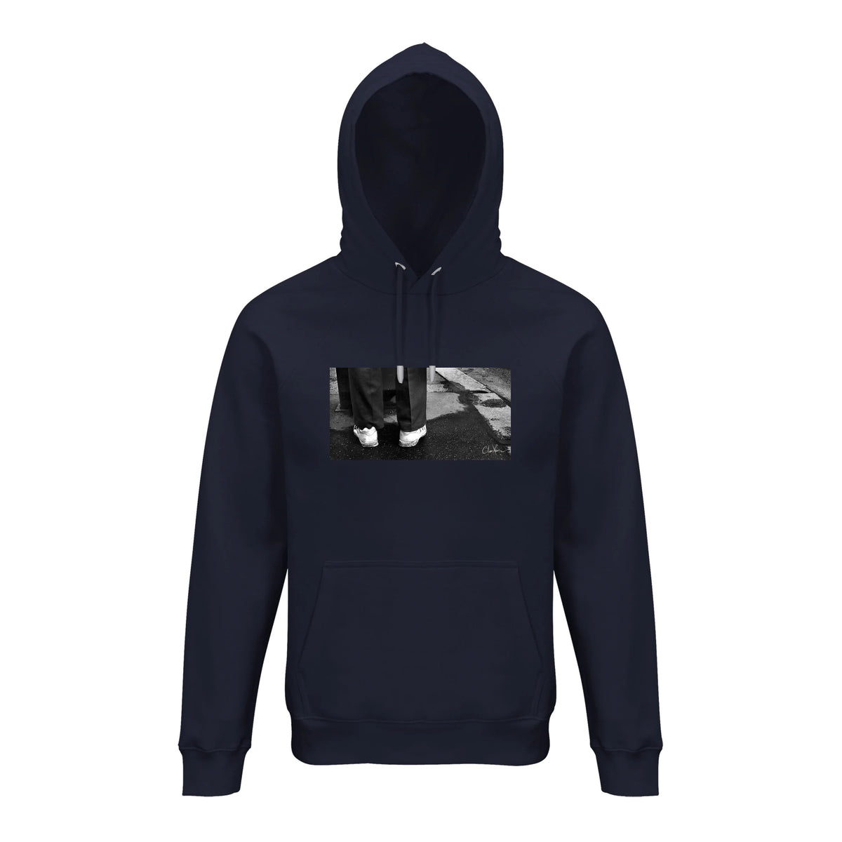 Patience - "This is Where He Stood" Hoodie French Navy 1