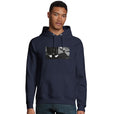 Patience - "This is Where He Stood" Hoodie French Navy 3