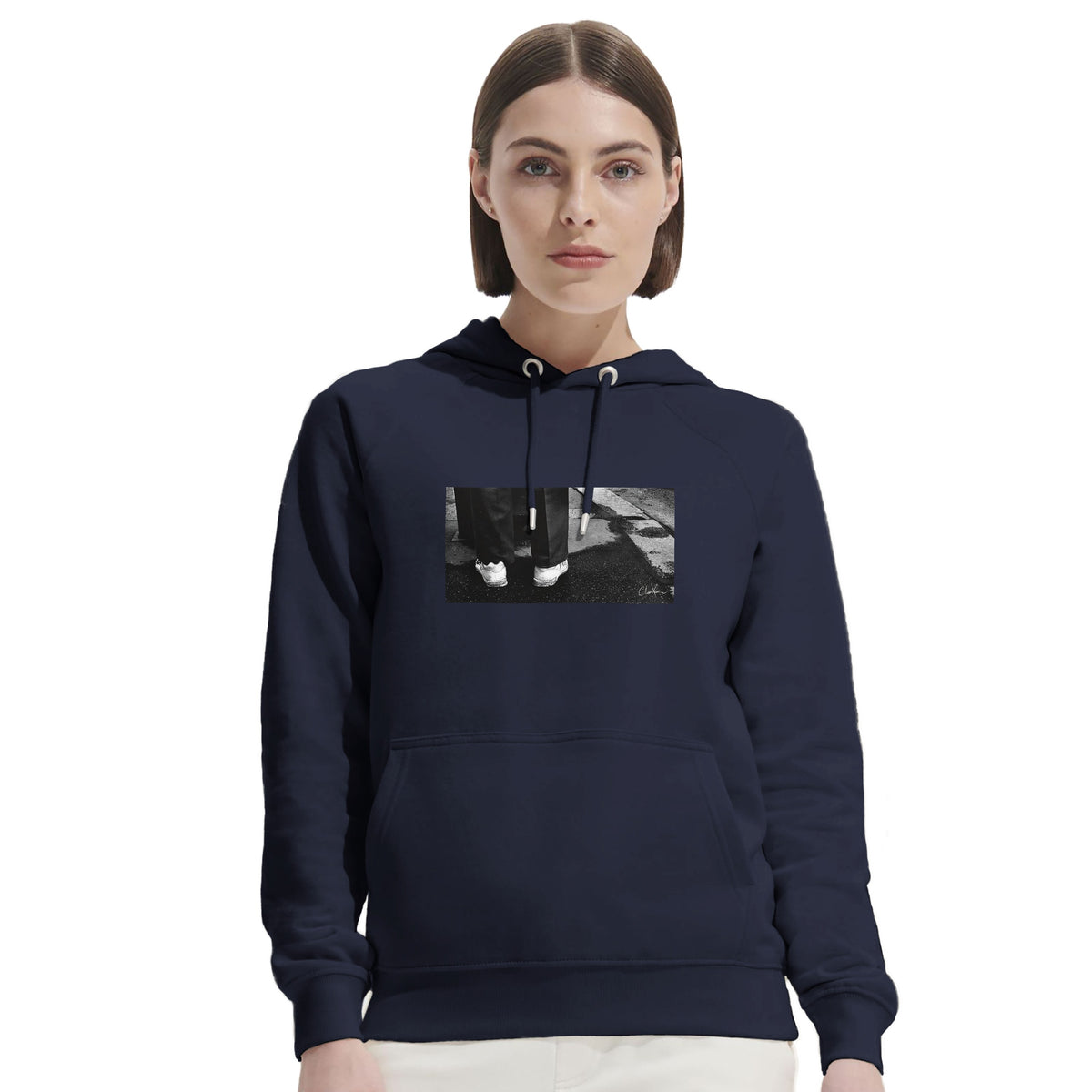 Patience - "This is Where He Stood" Hoodie French Navy 5