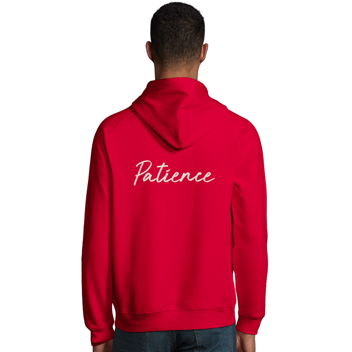 Patience - "This is Where He Stood" Hoodie Red 4