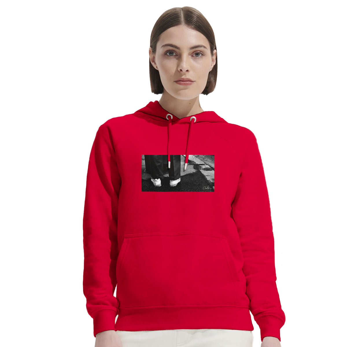 Patience - "This is Where He Stood" Hoodie Red 5