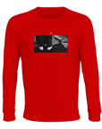 Patience - "This is Where He Stood" Long sleeve Bright Red 1