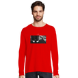 Patience - "This is Where He Stood" Long sleeve Bright Red 3
