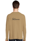 Patience - "This is Where He Stood" Long sleeve dark beige 4