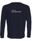 Patience - "This is Where He Stood" Long sleeve French Navy 2