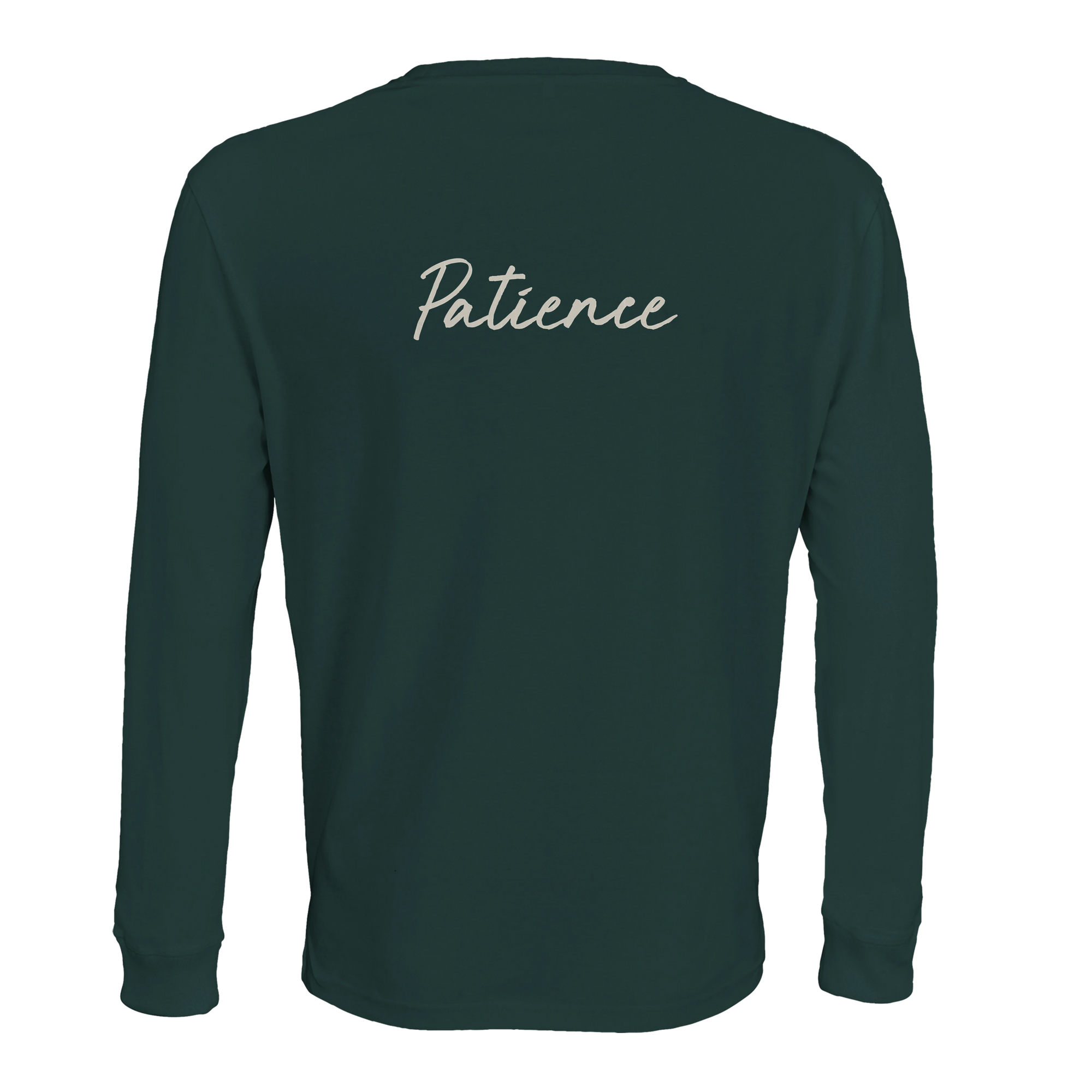 Patience - "This is Where He Stood" Long sleeve green empire 2