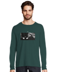 Patience - "This is Where He Stood" Long sleeve green empire 3
