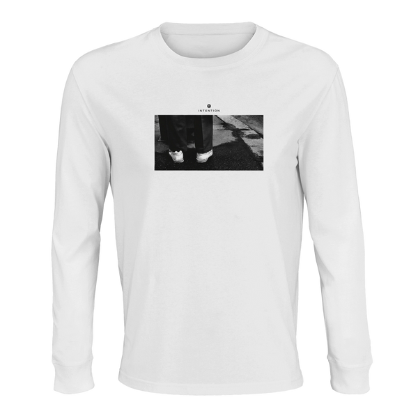 Patience - "This is Where He Stood" Long sleeve White 1