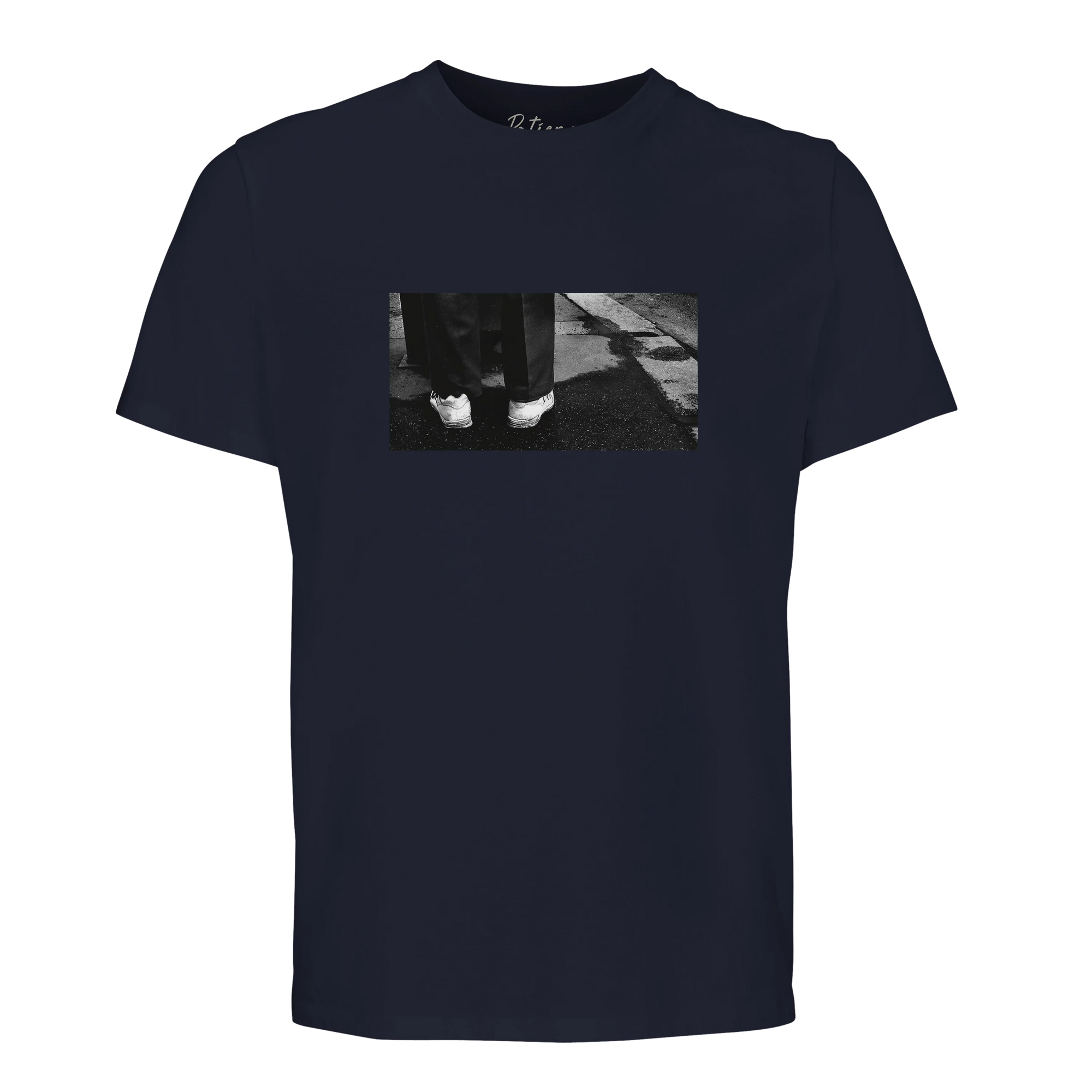 Patience - "This is Where He Stood" T-shirt French Navy 1