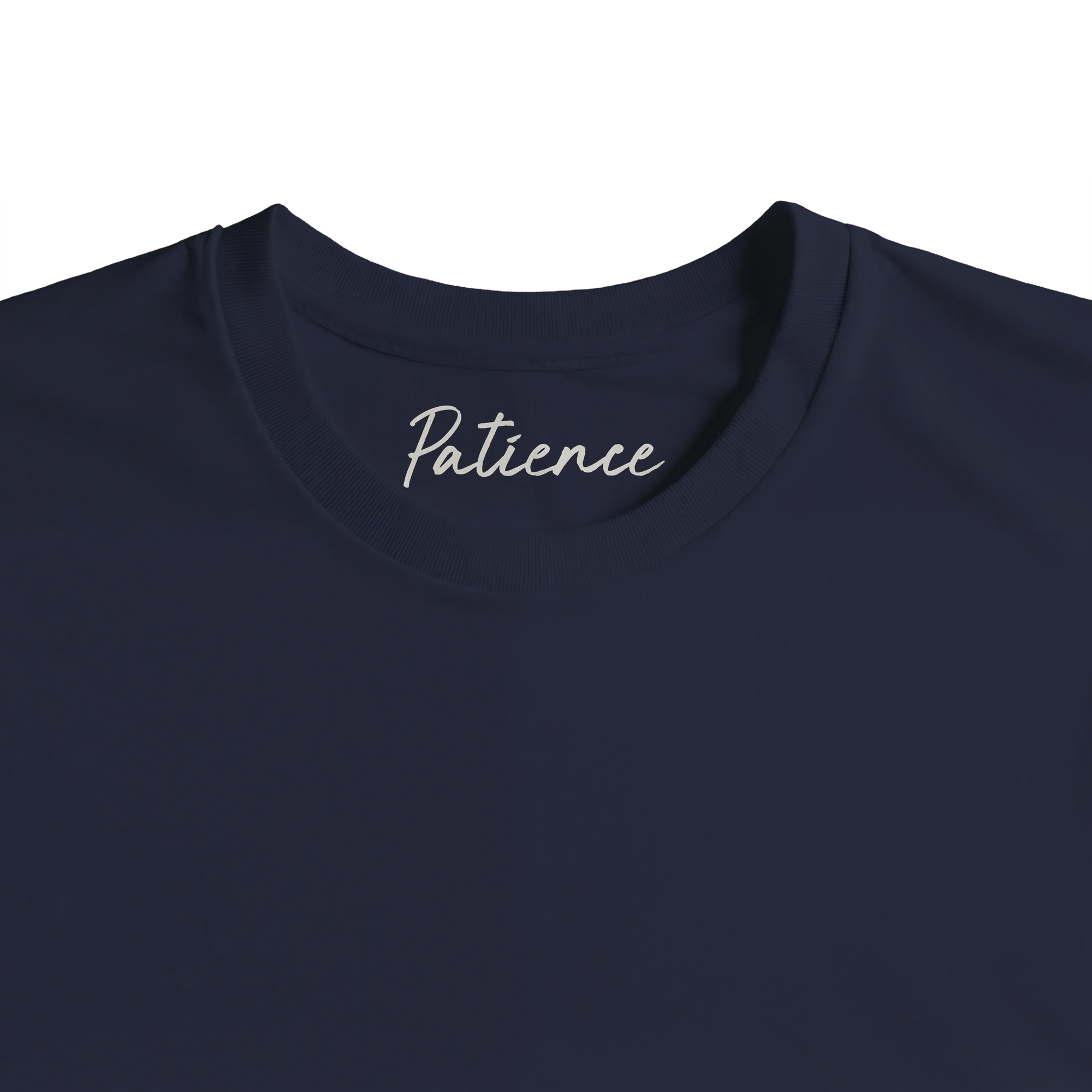 Patience - "This is Where He Stood" T-shirt French Navy 2