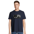 Patience - "This is Where He Stood" T-shirt French Navy 4