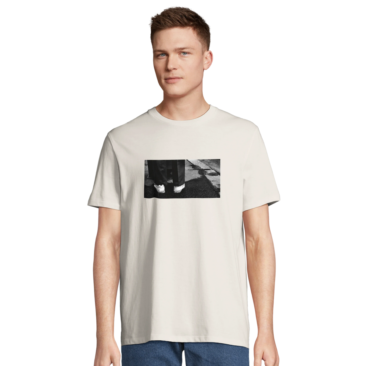 Patience - "This is Where He Stood" T-shirt Off White 4